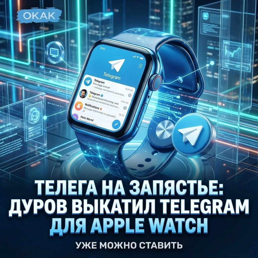⚡️ Телега на запястье: Дуров выкатил Telegram для Apple Watch. Уже можно ставить. ⌚️

​​Окак
