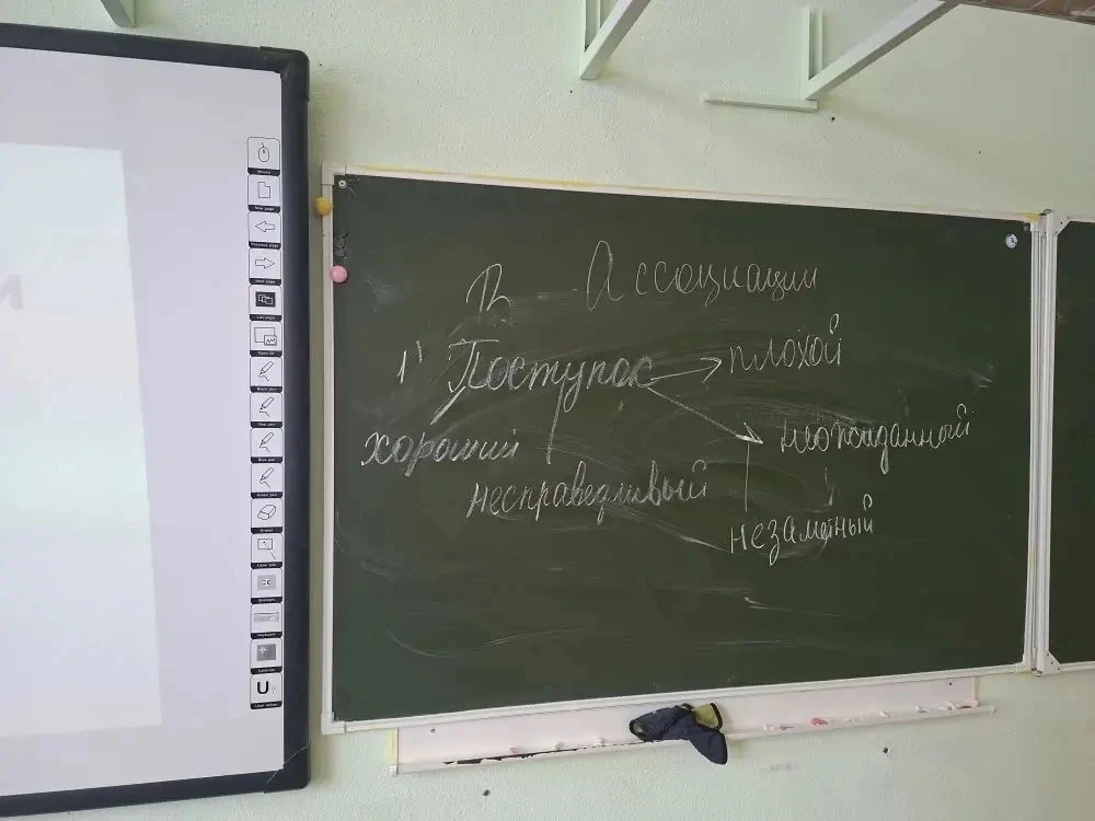 ⭐️В рамках недели психологии психолог школы провела занятие для учащихся 6 класса  «Путь к самовоспи
