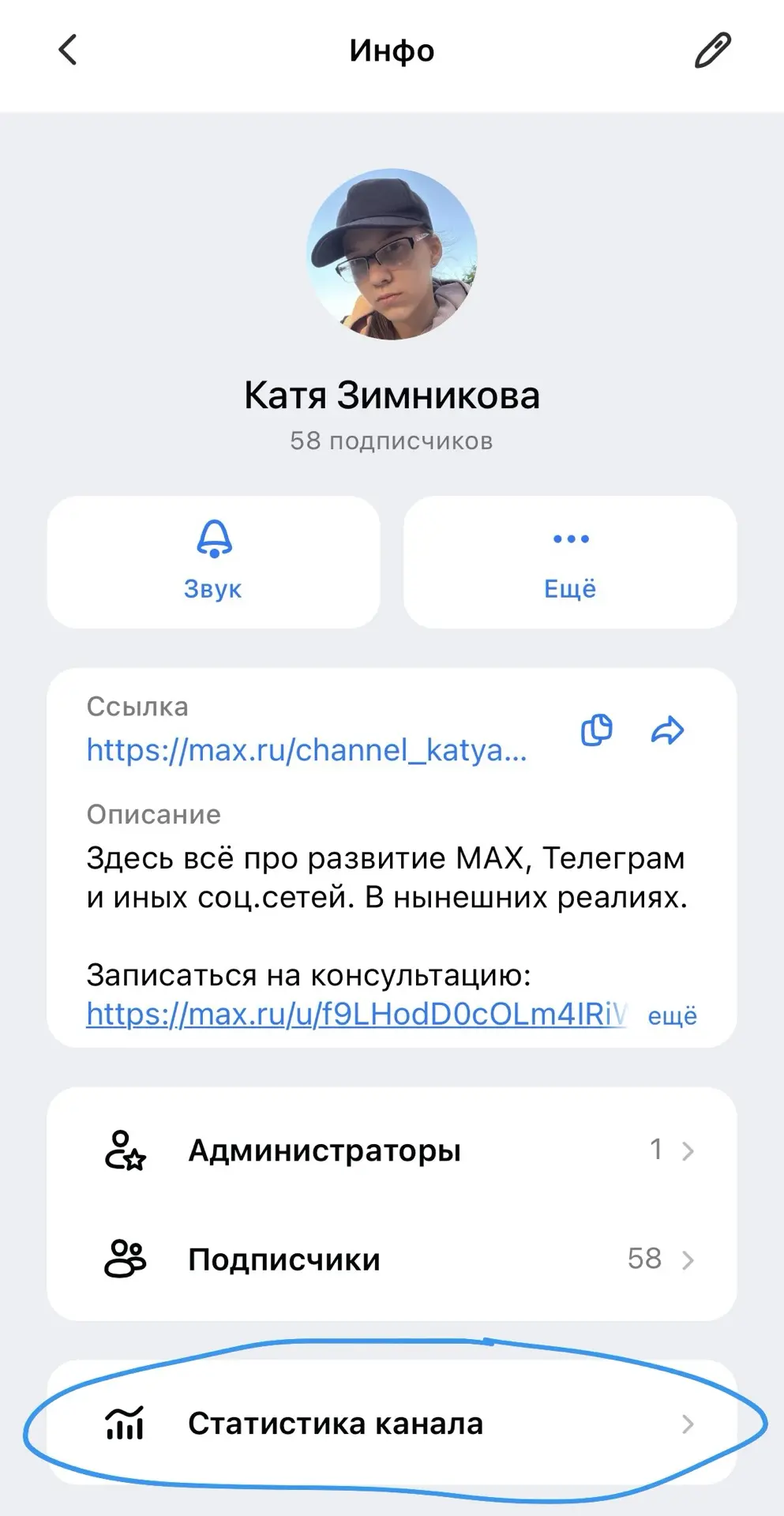 🚀 В Mакс-каналах появилась статистика