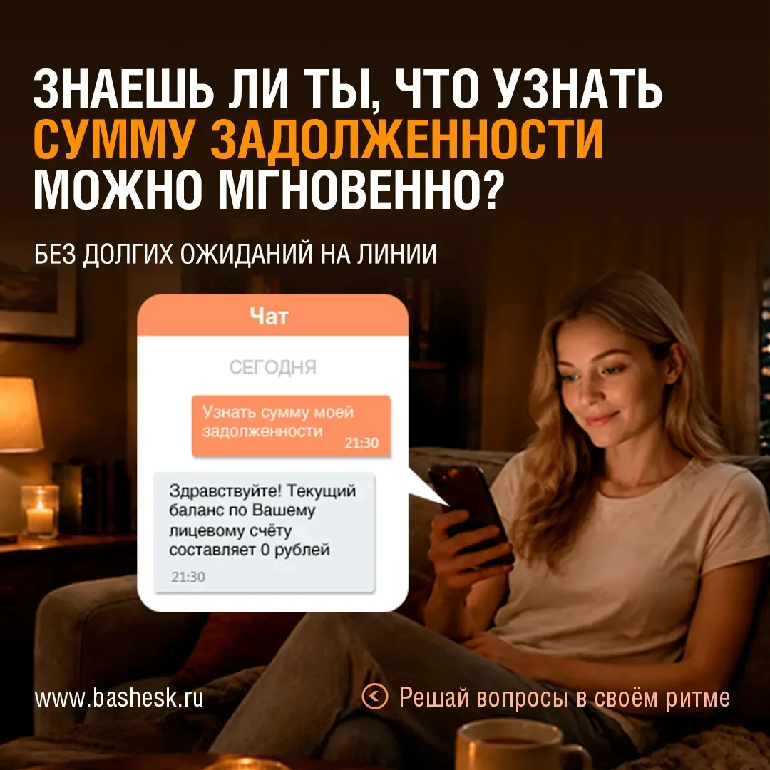 Онлайн-чат на сайте Башэлектросбыта 💬