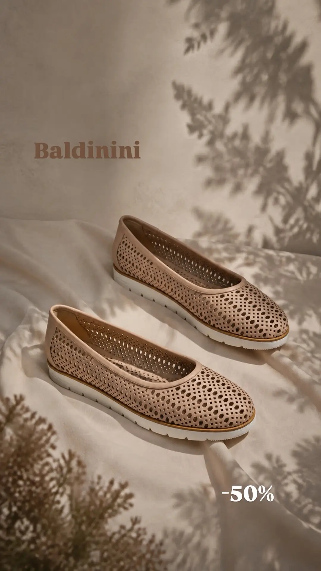 😍 Балетки Baldinini из натуральной кожи