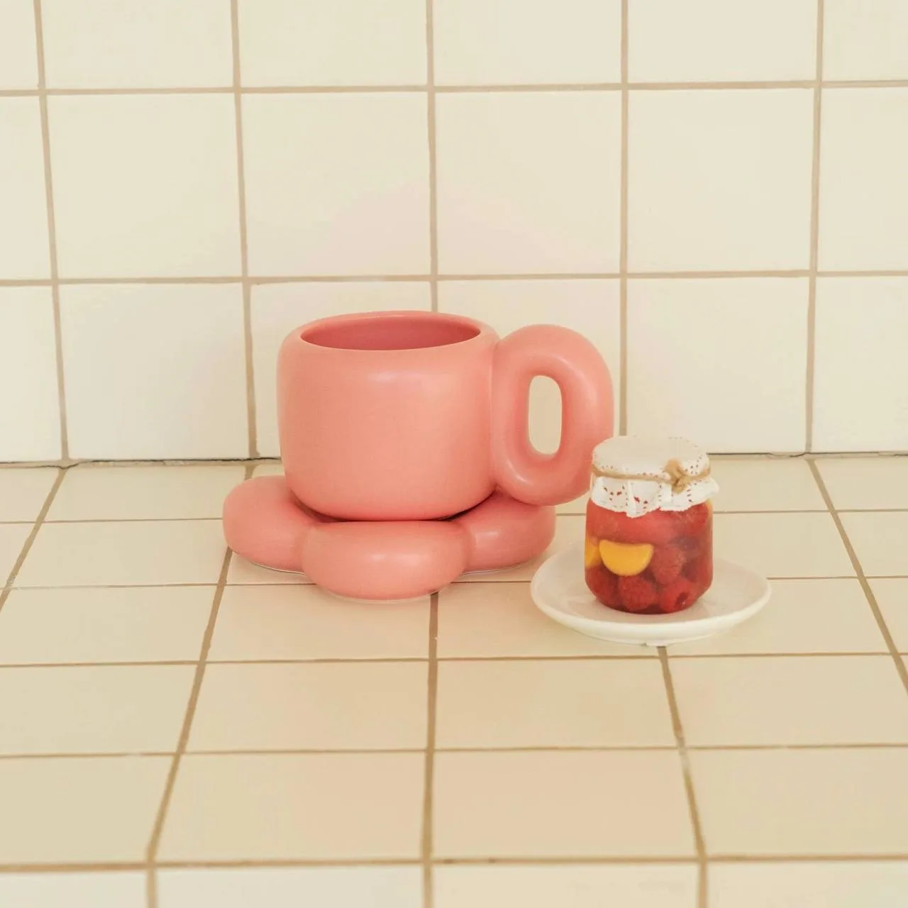 Классная чайная пара, которая с утра точно поднимет настроение найдена в Kotomka 🎀