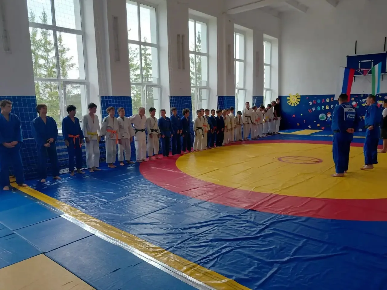 В эти дни на базе лагеря «Бригантина» проходят масштабные республиканские сборы по дзюд...