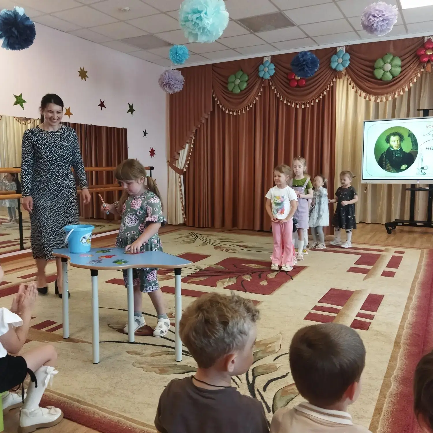 «Пушкин-наше всё»: праздник поэзии и веселья в детском саду!