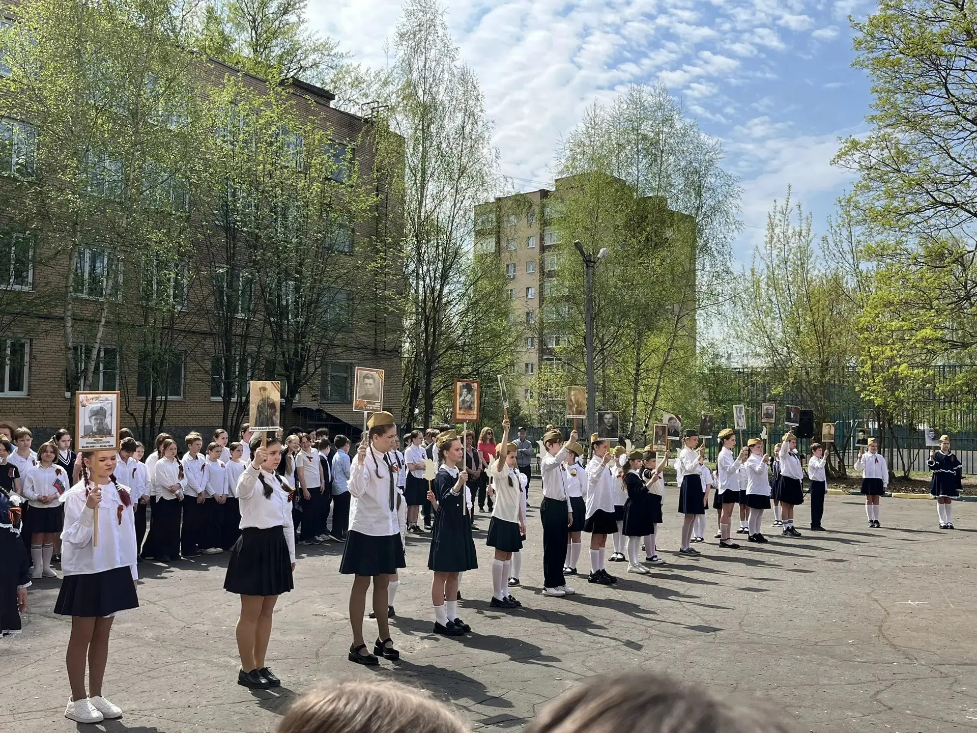 В нашем Образовательный центре состоялось ежегодное торжественное мероприятие, посвящённое Дню Побед