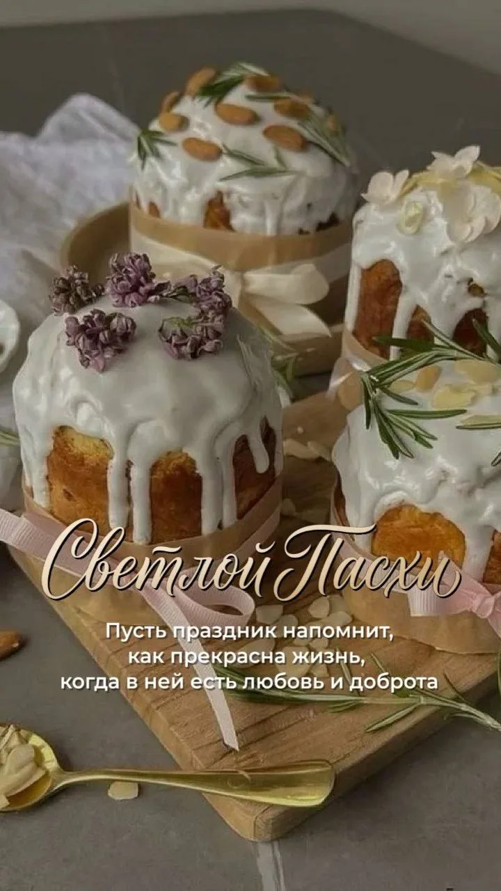 Светлой Пасхи ✨