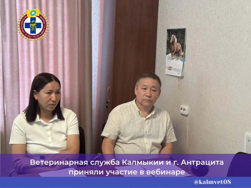 Сегодня начальник отдела оборота лекарственных препаратов Управления ветеринарии Республики Калмыкия