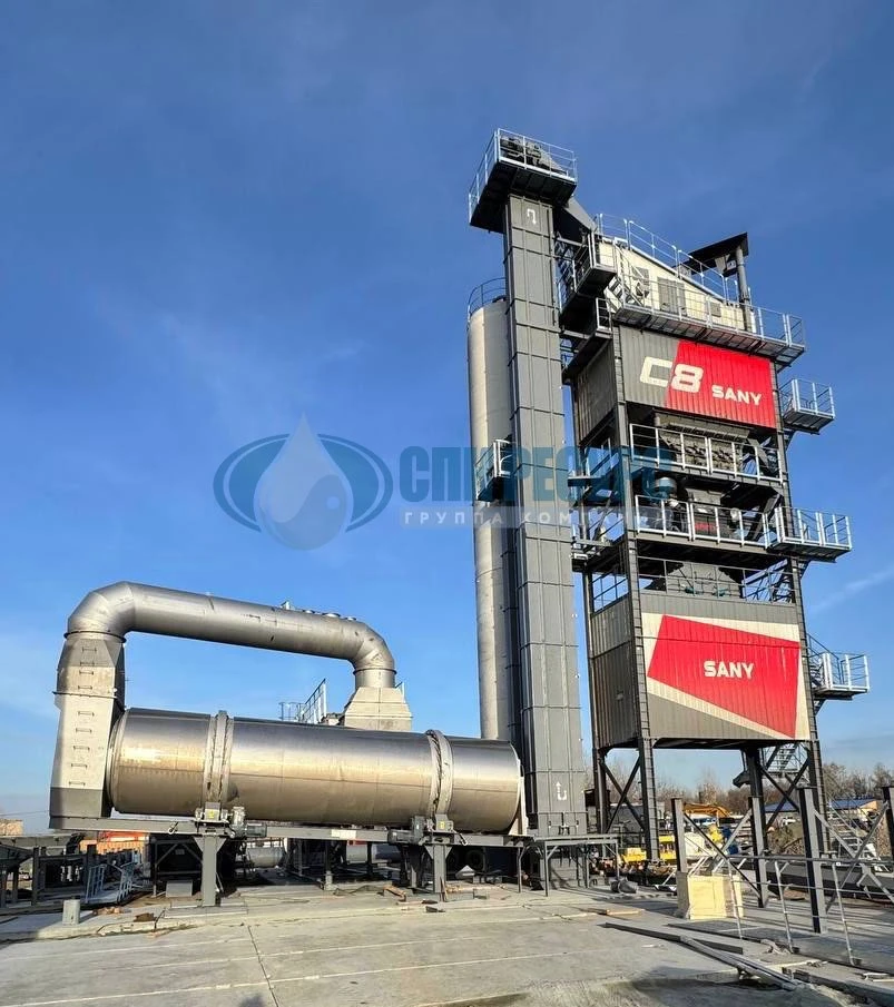 🏭 Первый асфальт с нового завода SANY 3000С8 в Барнауле уже уехал на объект