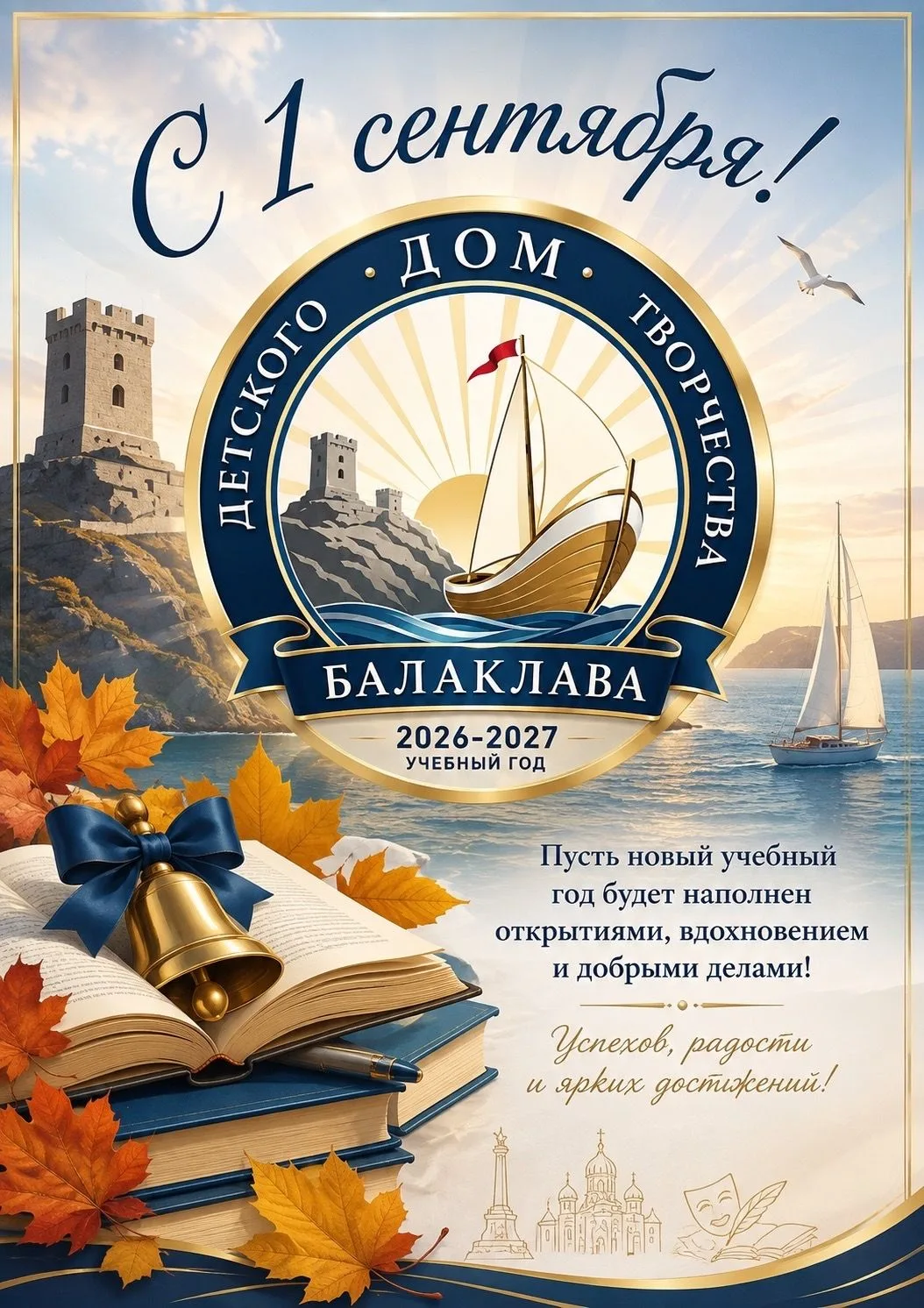 Дорогие воспитанники Балаклавского дома детского и юношеского творчества!