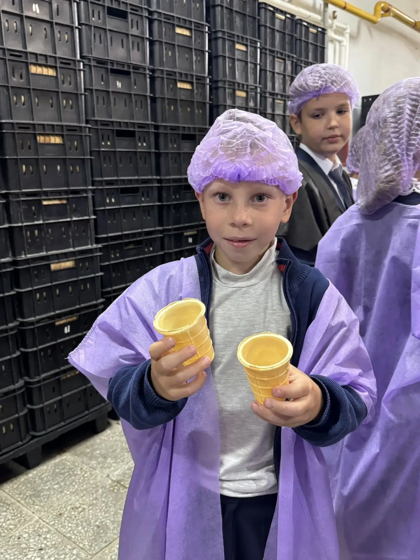 2 Г класс совершил путешествие в мир холодного лакомства 🍦 Ребятам показали путь превр...