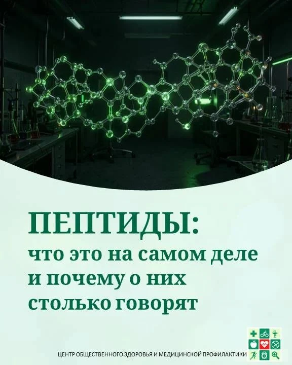 Пептиды: что это на самом деле и почему о них столько говорят