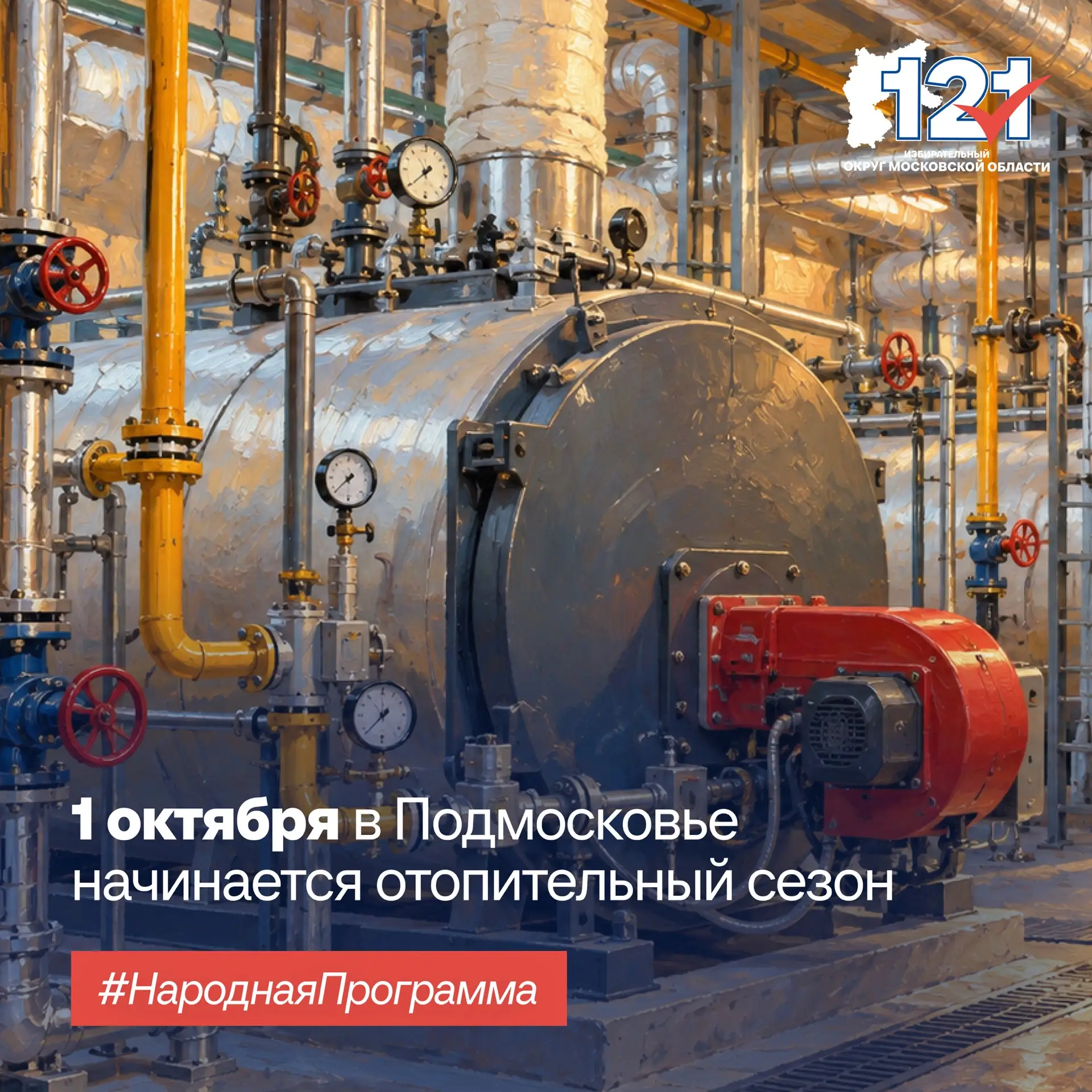 Сегодня в Подмосковье стартовал отопительный сезон