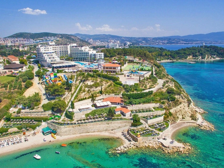 Откройте для себя SEALIGHT RESORT HOTEL (EX. OTIUM SEALIGHT BEACH RESORT) в Кушадасы в ...