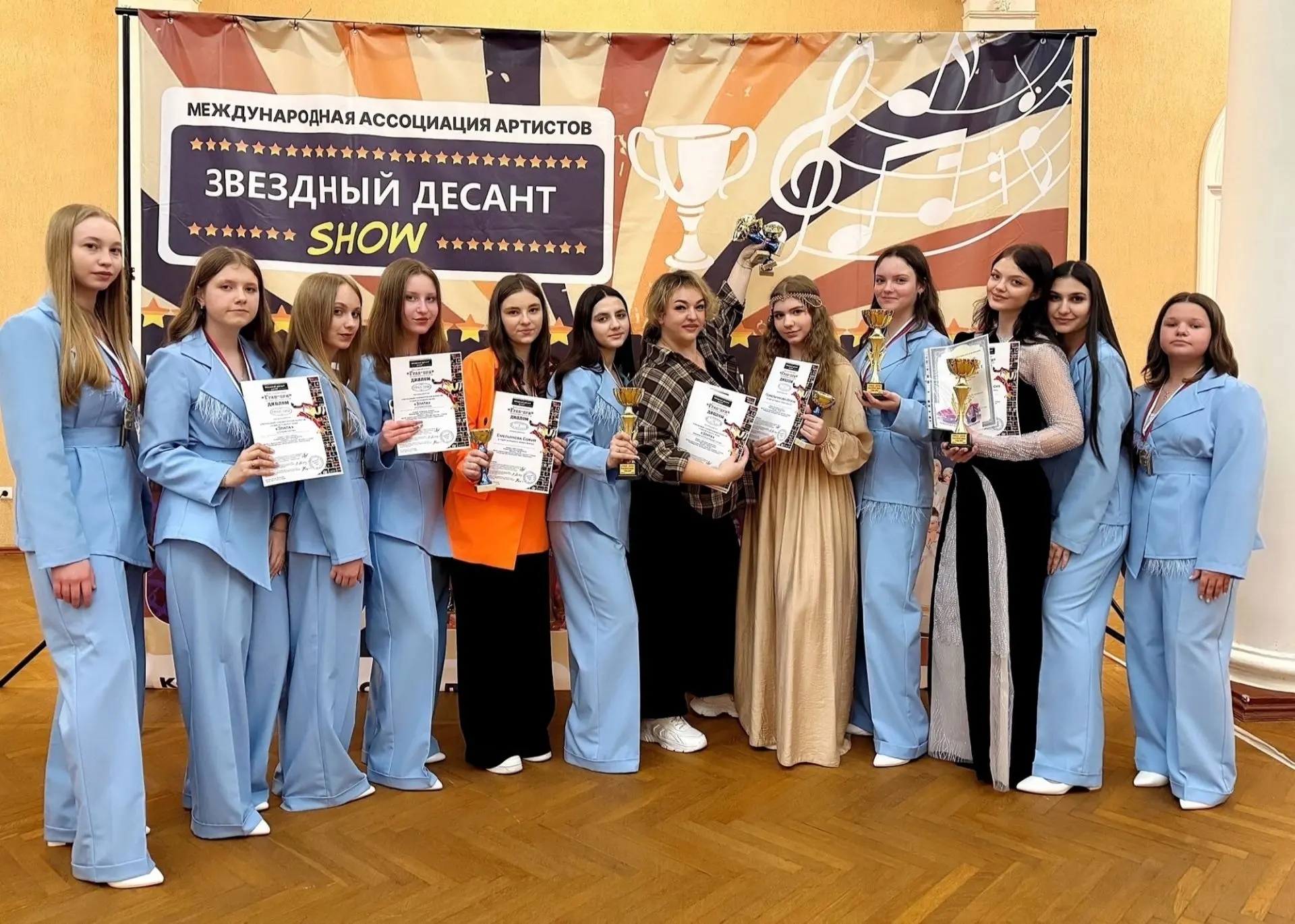 Поздравляем с успехом на Всероссийском конкурсе! ⁣ ✴Воронеж стал ареной триумфа студии эстрадного пе