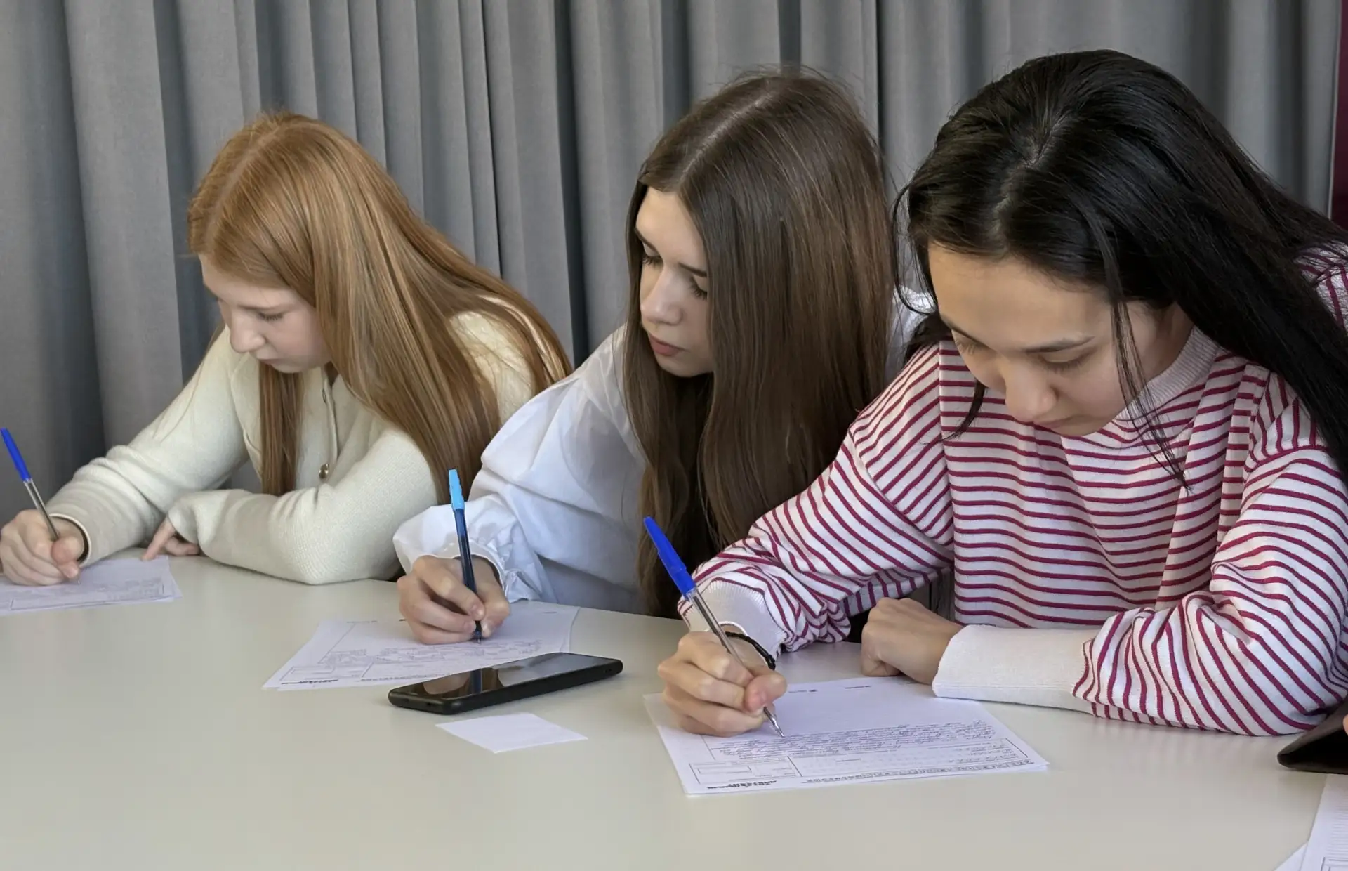 📝     18 апреля ученики 10 «А» и 11 «А» классов лицея приняли участие в Международной просветительск