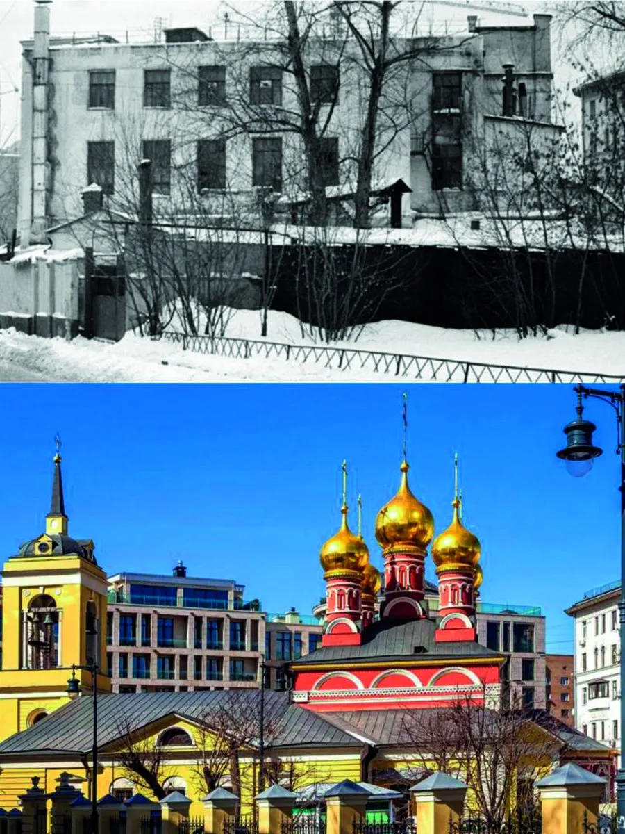 📍Церковь Николая Чудотворца на Щепах со стороны Второго Николощеповского переулка (рядом со Смоленс