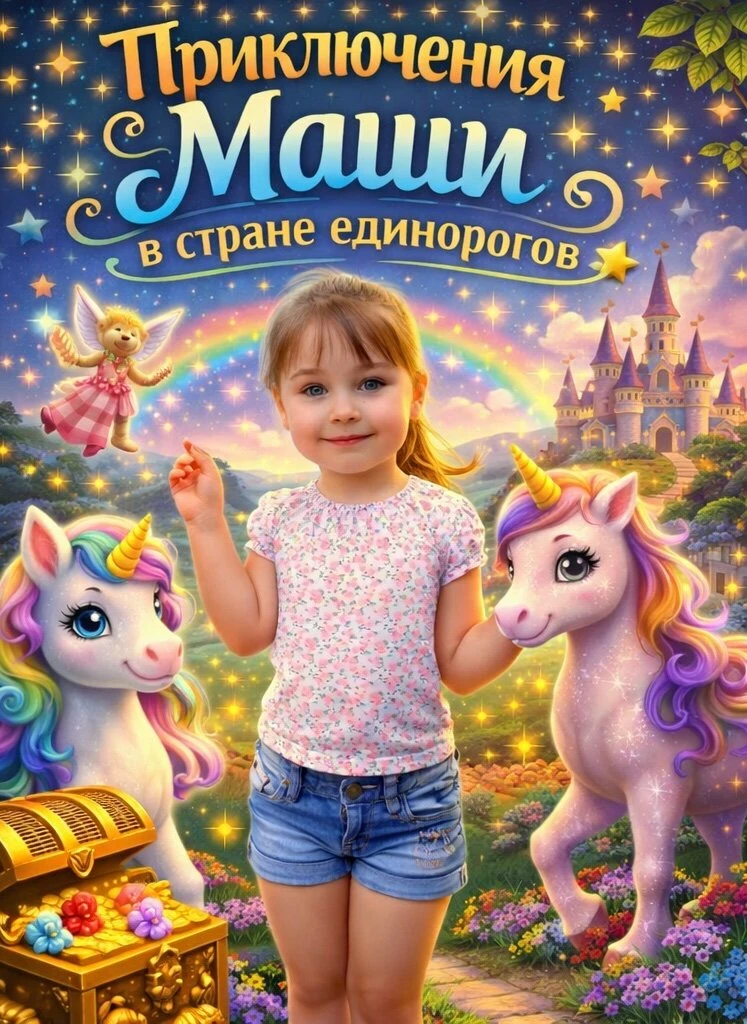 Подарите ребёнку книгу, написанную именно про него!