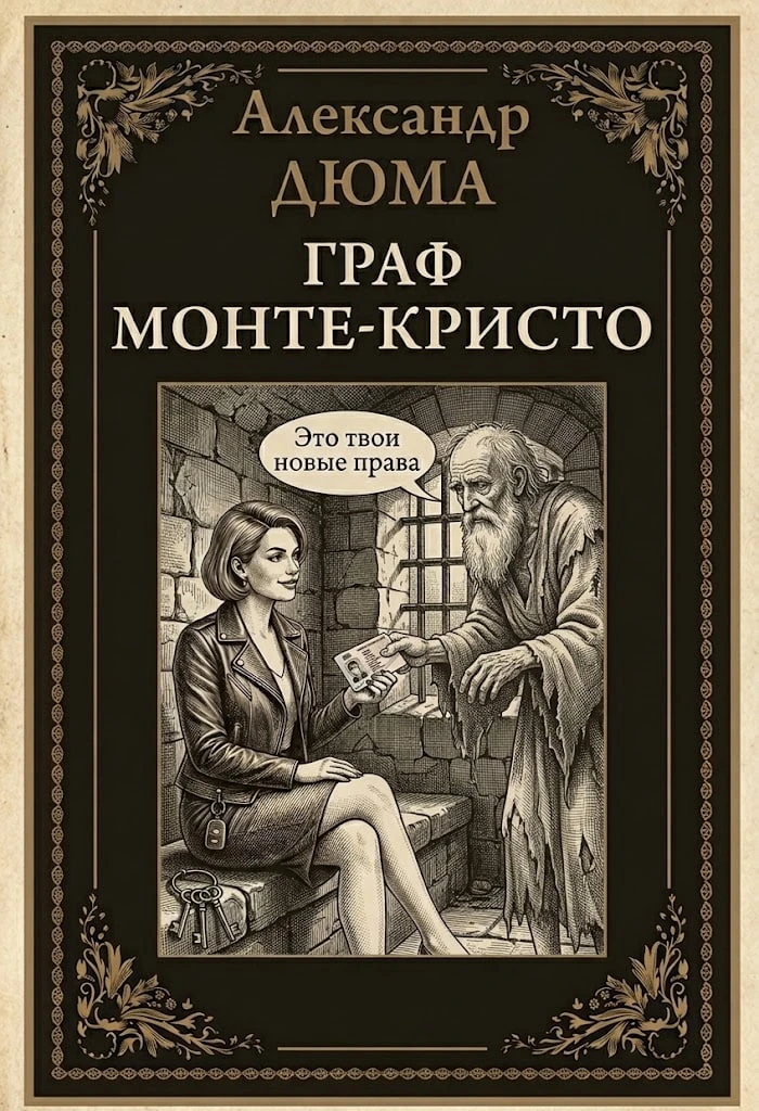 🚗  Граф Монте-Кристо из Саранска: сменить имя, страну и права — и вернуться за руль