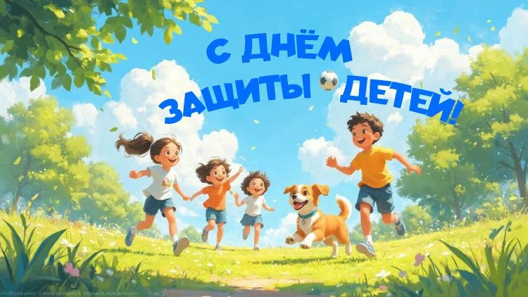 С Днем защиты детей! 🎉