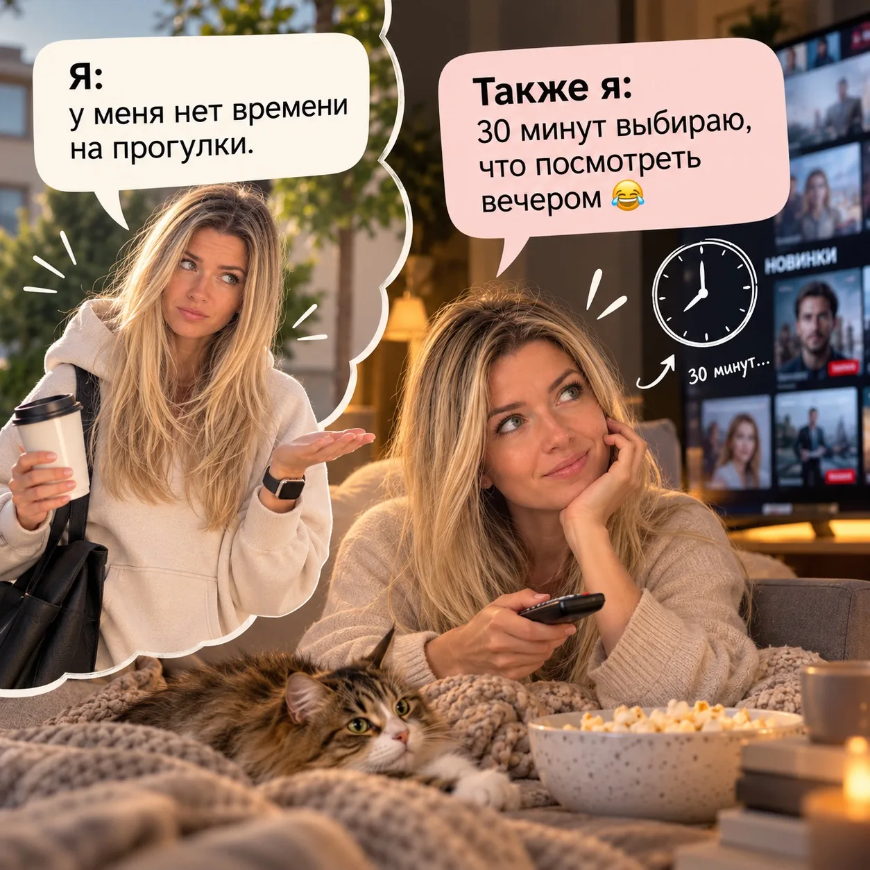 Хотите больше двигаться, но «часа на спорт» опять нет? 😁