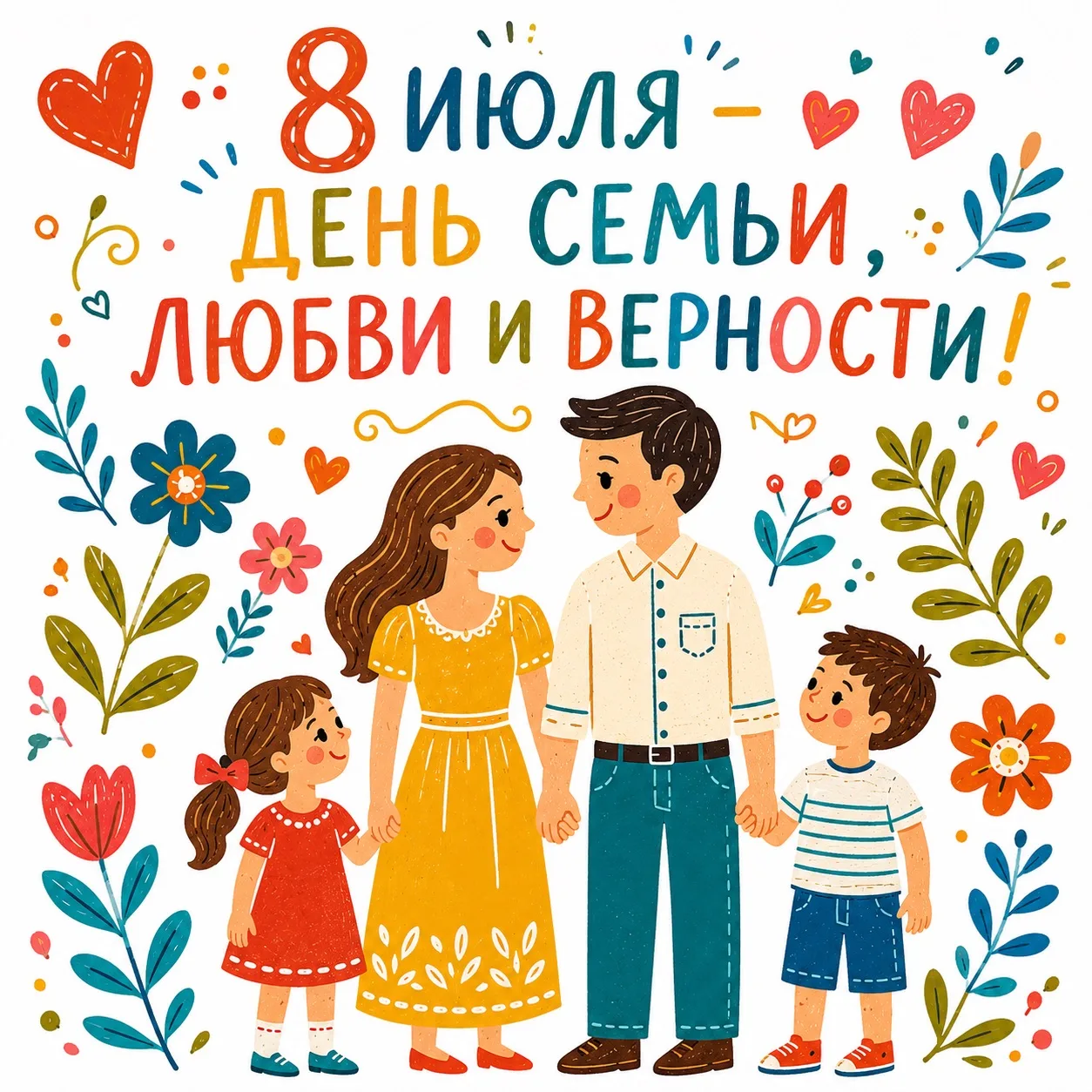 Семья — наш главный компас: поздравляем с Днём семьи, любви и верности!

В разгар жаркого июля есть 