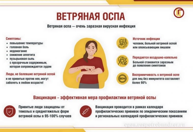 Ветряная оспа: коротко о главном.