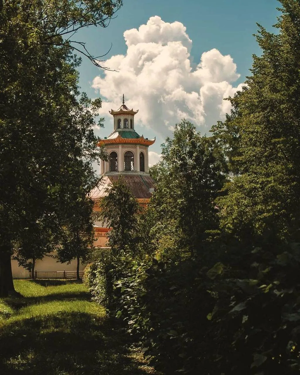 Китайский уголок в Царском Селе 🎎  Екатерина II вдохновилась китайской гравюрой из своей коллекции и