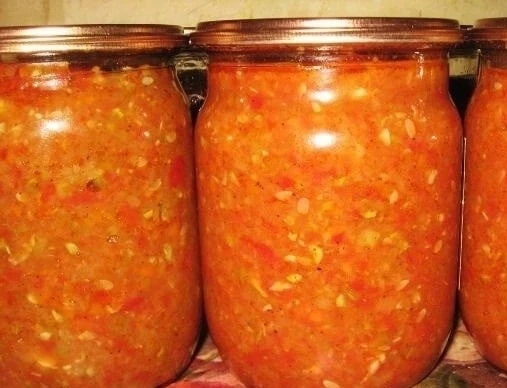 ✅Шикарная аджика из кабачков✅
