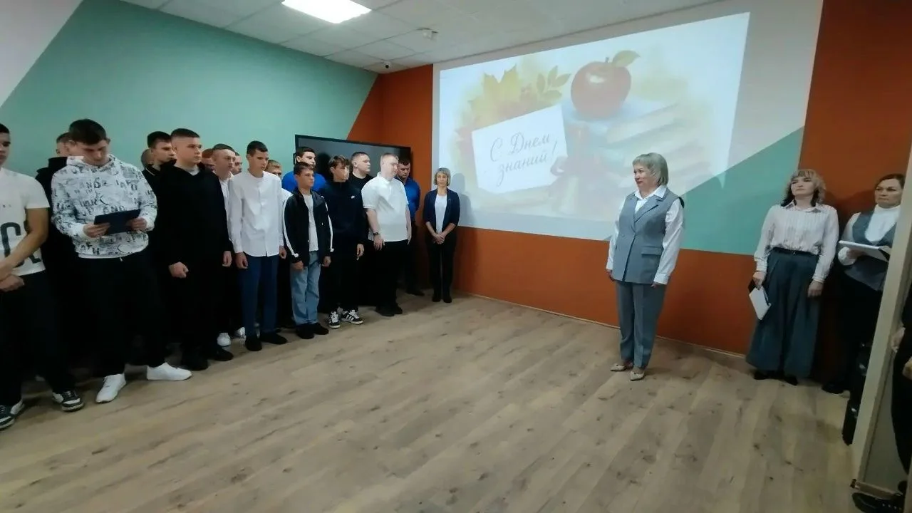 День знаний в нашем техникуме! В техникуме прошла торжественная линейка, посвящённая Дн...