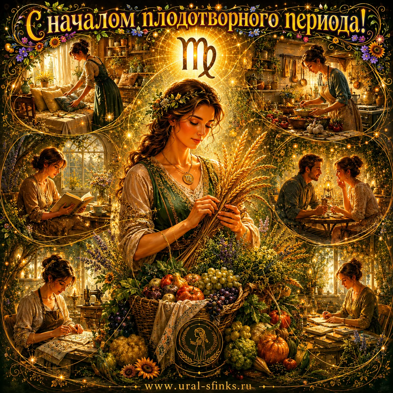 Сегодня Солнце вошло в знак зодиака Дева. Это знак работы, бизнеса, а также связан в ас...