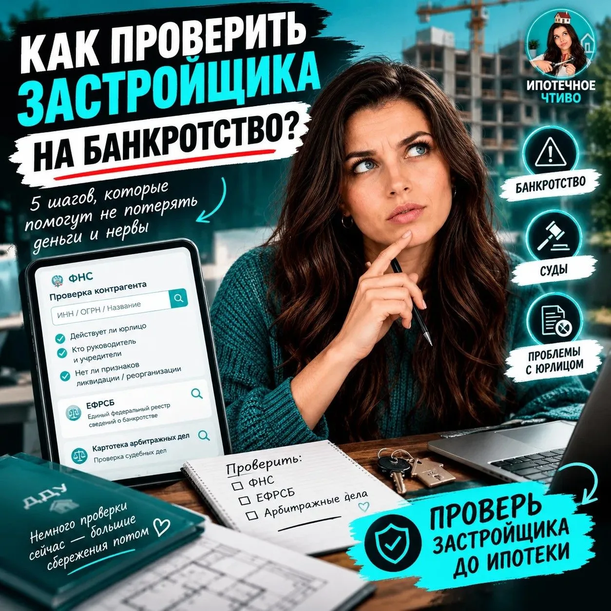 ЗАСТРОЙЩИК КРАСИВЫЙ. А БАНКРОТСТВА НЕ ВИДНО?