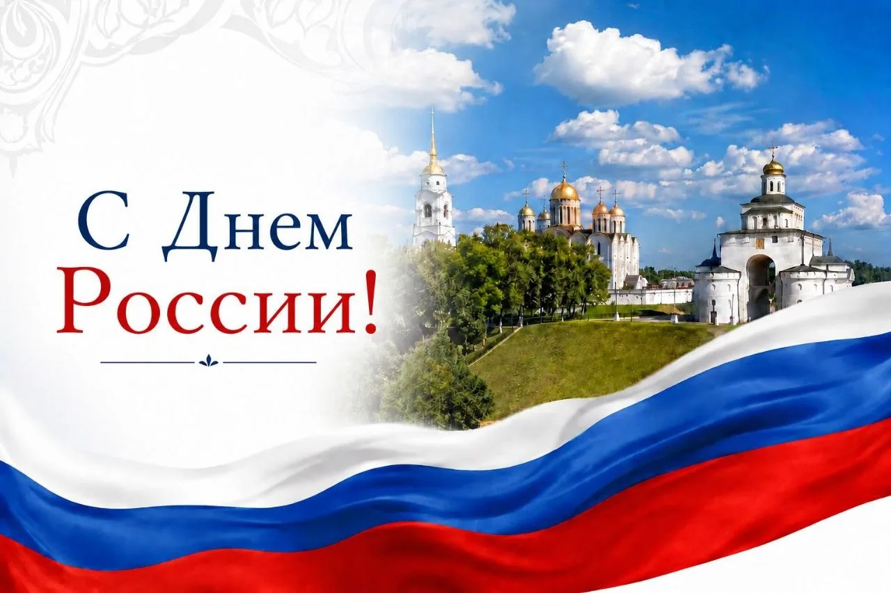 Уважаемые читатели, дорогие друзья! Сердечно поздравляем вас с Днем России!

Сегодня, 12 июня, мы вс