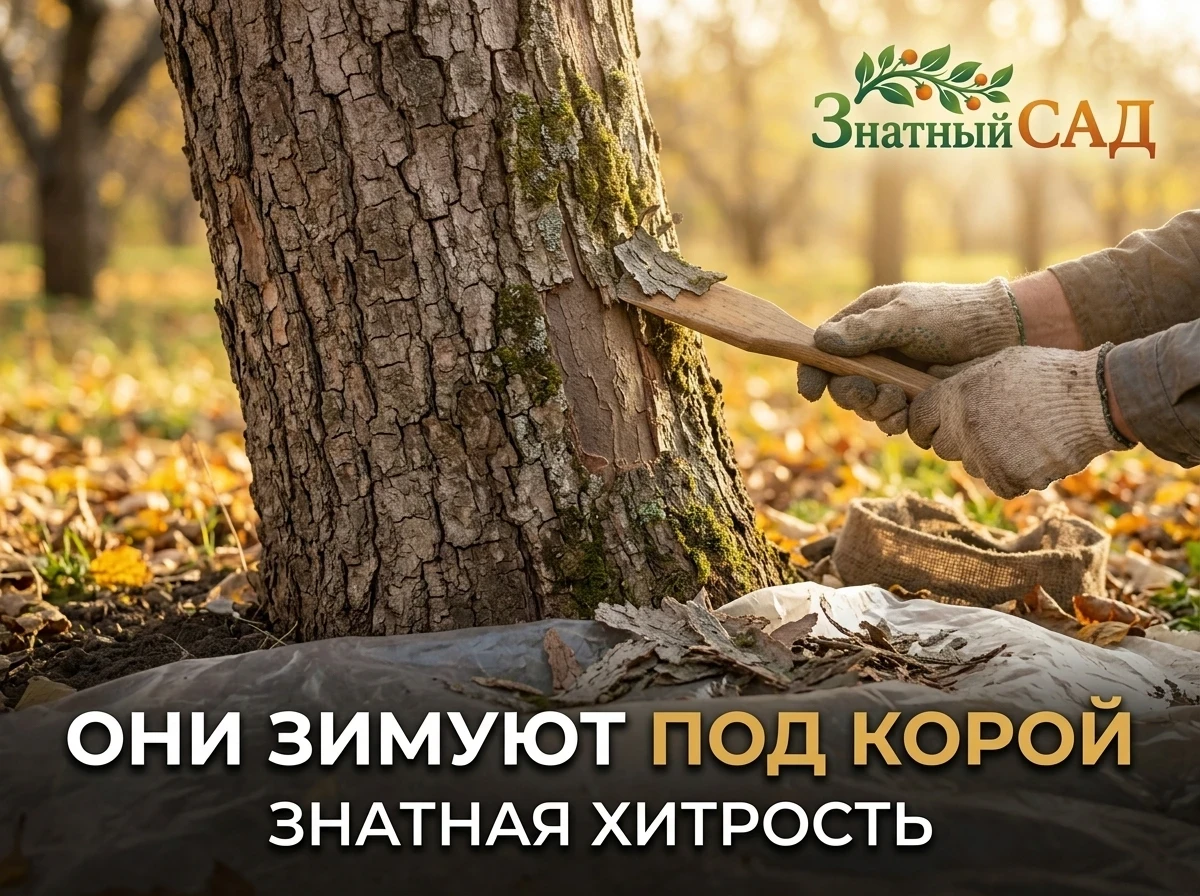 💡 ЗНАТНАЯ ХИТРОСТЬ: ВРЕДИТЕЛЬ ЗИМУЕТ НЕ В ЗЕМЛЕ