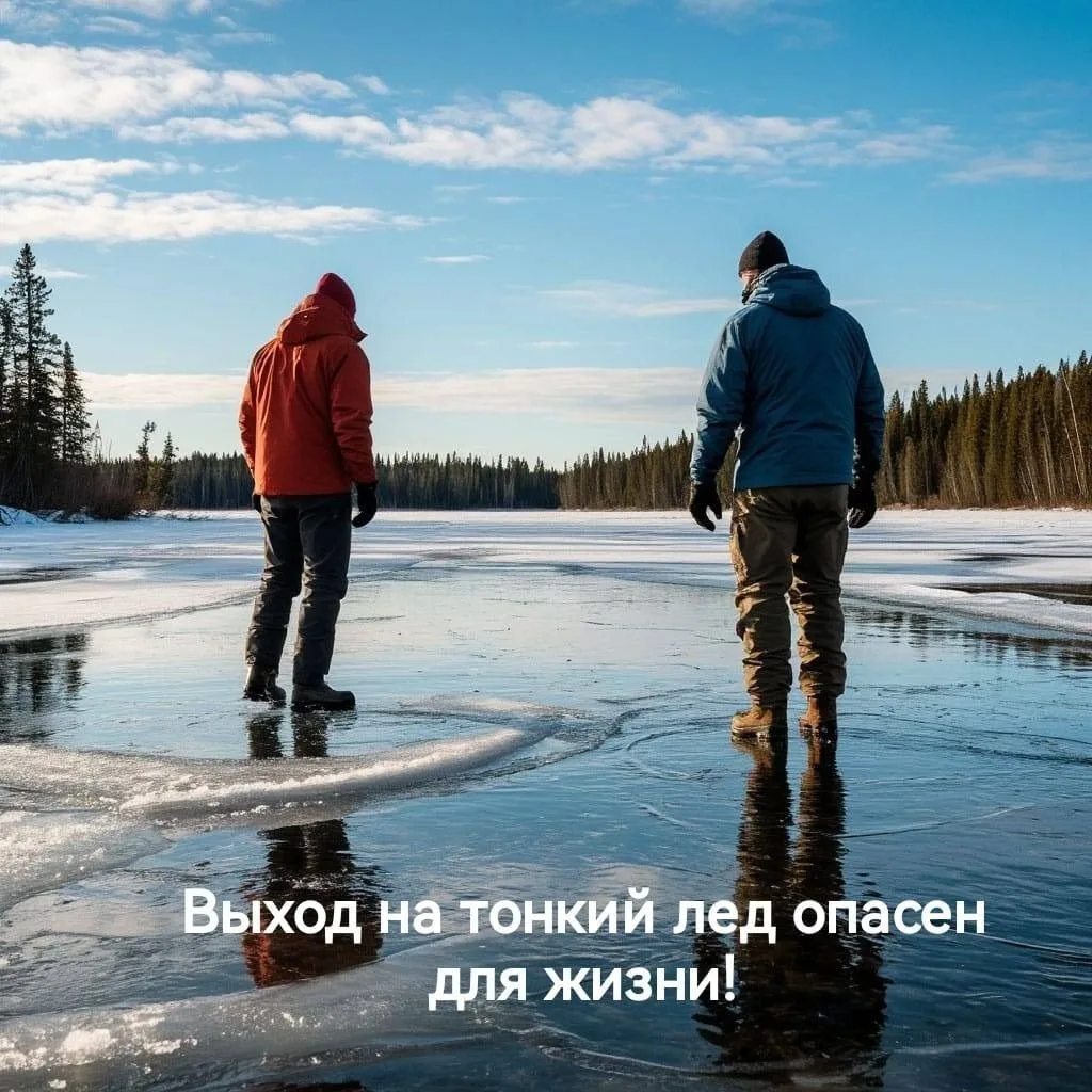 ❄️ Несмотря на уже явно чувствующееся дыхание зимы и уход температуры в минус, лед толь...