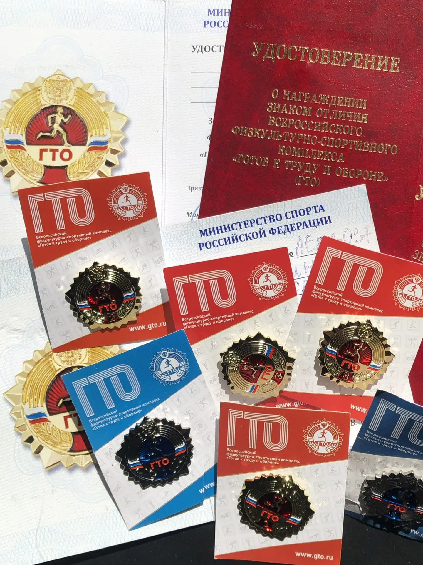 🥇🥈🥉 Быстрее, выше, сильнее: вручаем знаки отличия ГТО!