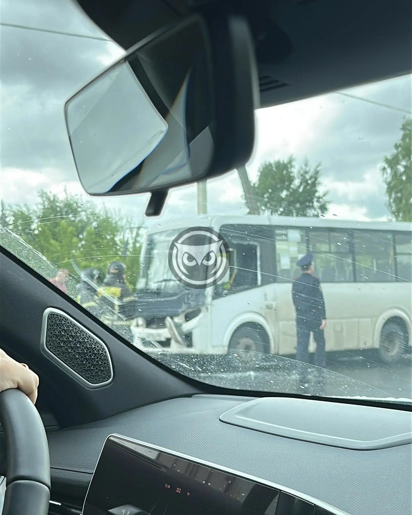 ДТП, после ручья в сторону севера. Время 12:30