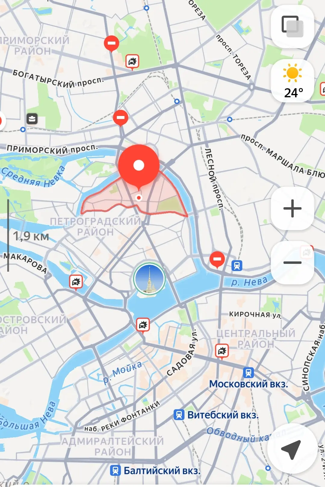 ⚡МТС повысила скорость мобильного интернета LTE на Аптекарском острове в Санкт-Петербур...