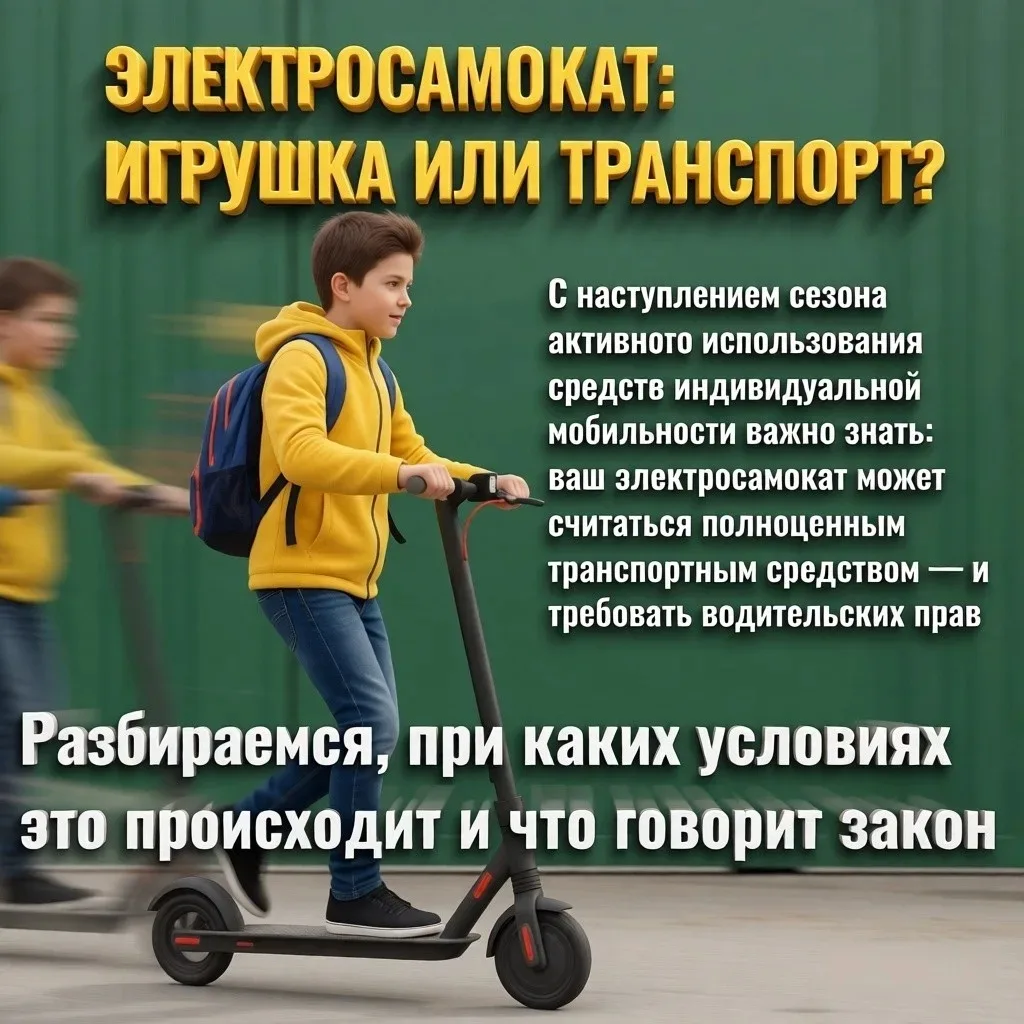 Электросамокат: игрушка или транспорт?