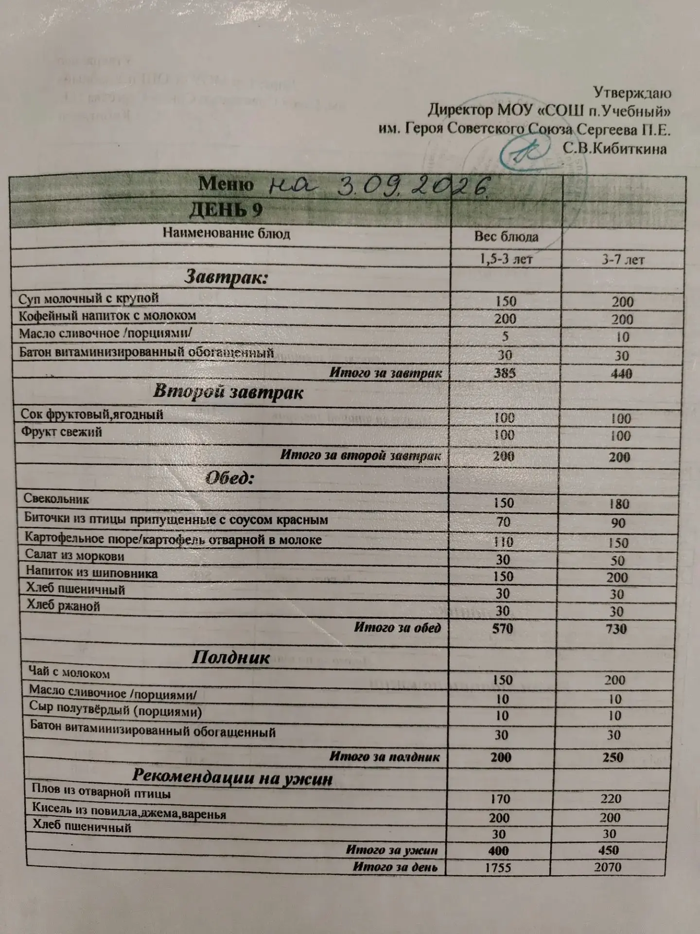 Филиал МОУ " СОШ п. Учебный " им. Героя Советского Союза Сергеева П.Е. в с.           С...