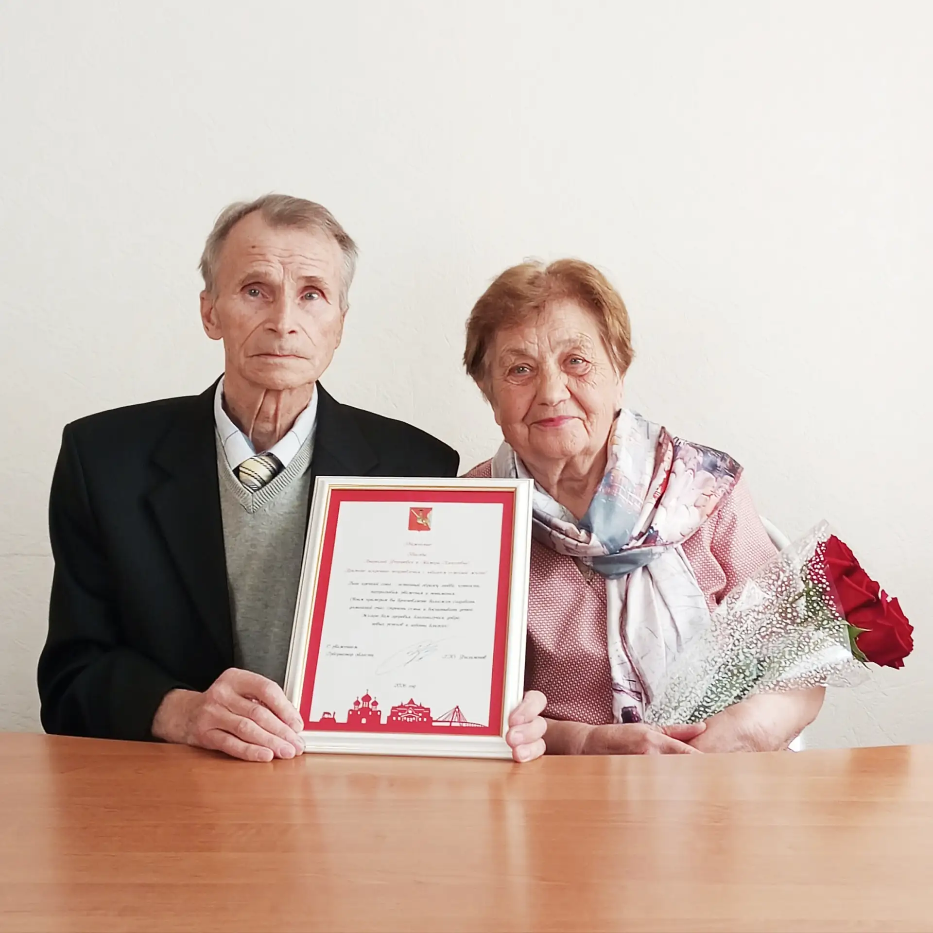 Бриллиантовый блеск любви: семья Квасовых из Вытегры отмечает 60-летие совместной жизни