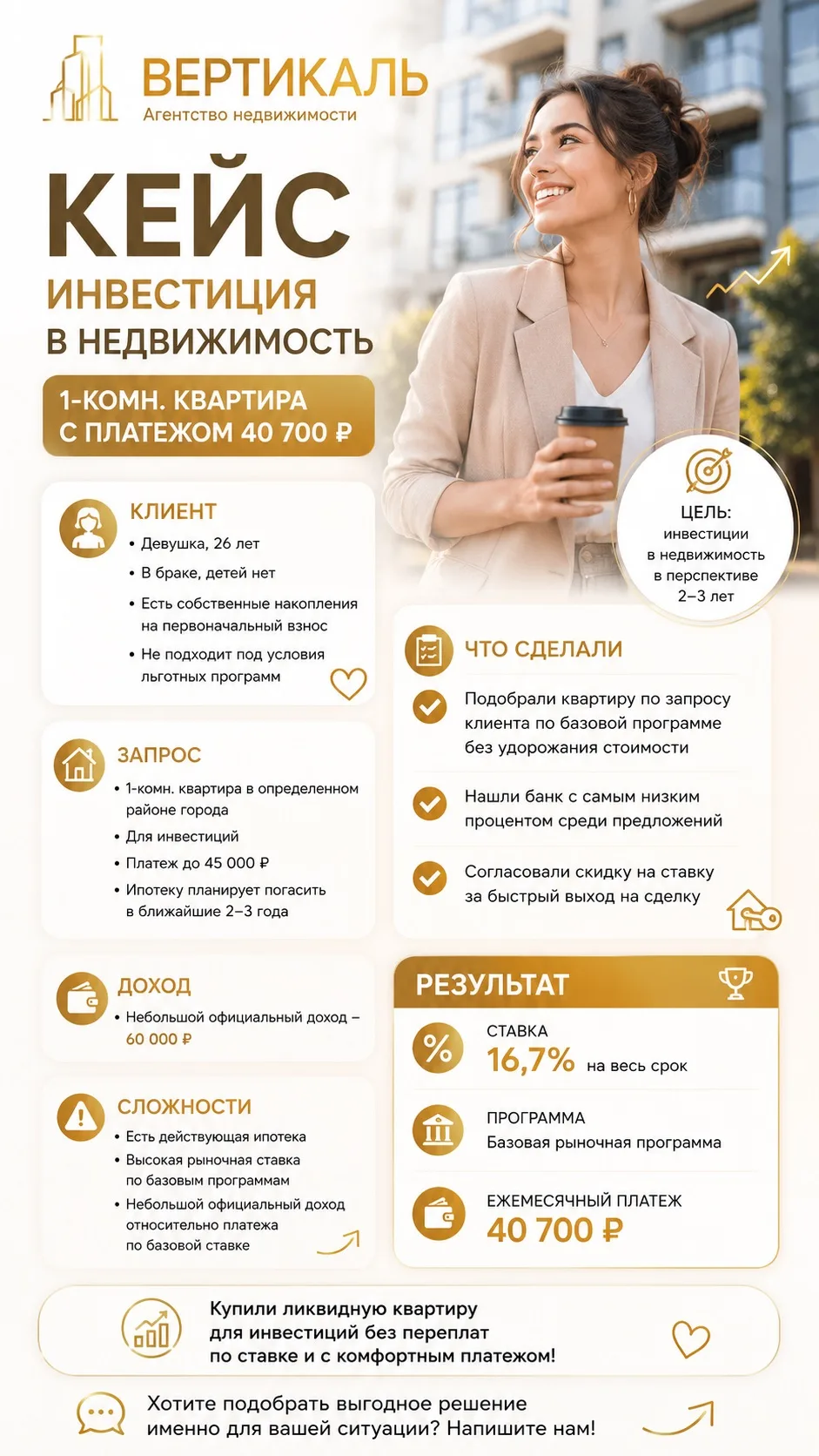 🏡 КЕЙС: Вторая ипотека и инвестиционная квартира — реально ли?
