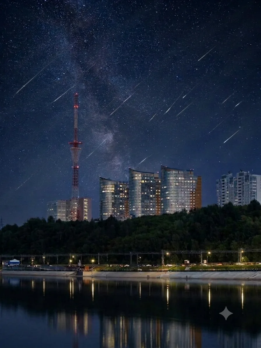 🌠 В ночь с 12 на 13 августа жители Пермского края смогут увидеть пик звездопада Персеи...