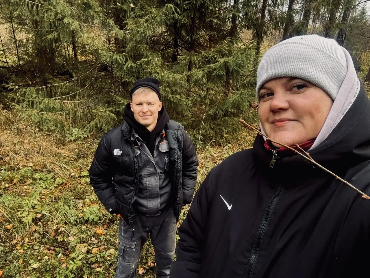 Сегодня с женой весь день провели в лесу 🌲