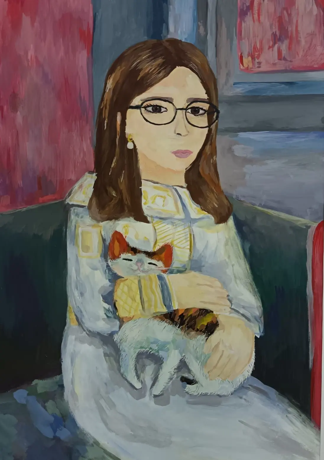 🎨Виртуальная выставка дипломных работ учащихся 8 класса, преподаватель Эркенова Евгения Анатольевна