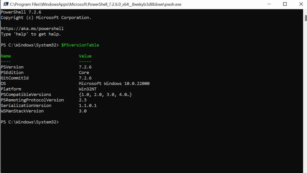 🔎 Как обновить Powershell в Windows 11