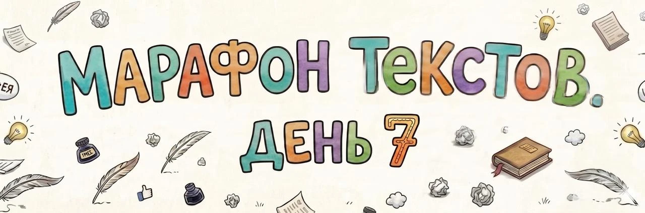 Марафон текстов. День 7