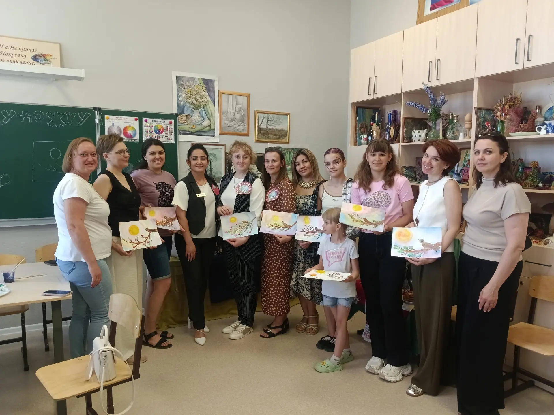 23 мая в школе прошел День открытых дверей для родителей. Родителям был представлен  отчётный концер