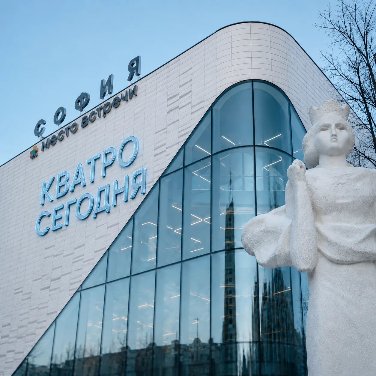 💙 Уже сегодня состоится наша большая фан-встреча на крыше РЦ «Место встречи София».