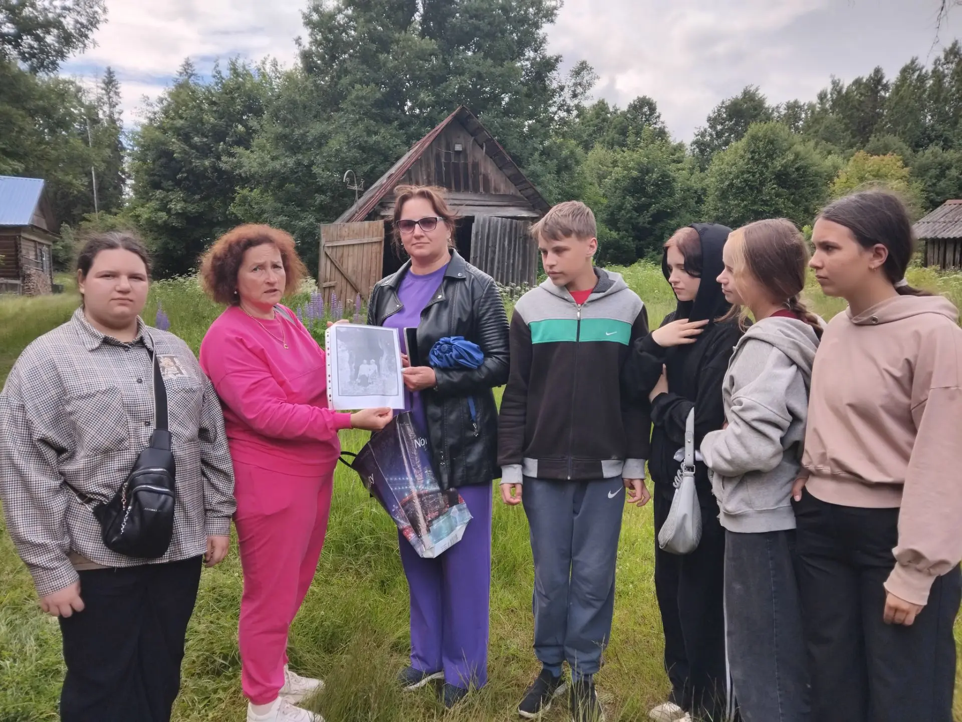 День второй  лагеря труда и отдыха.