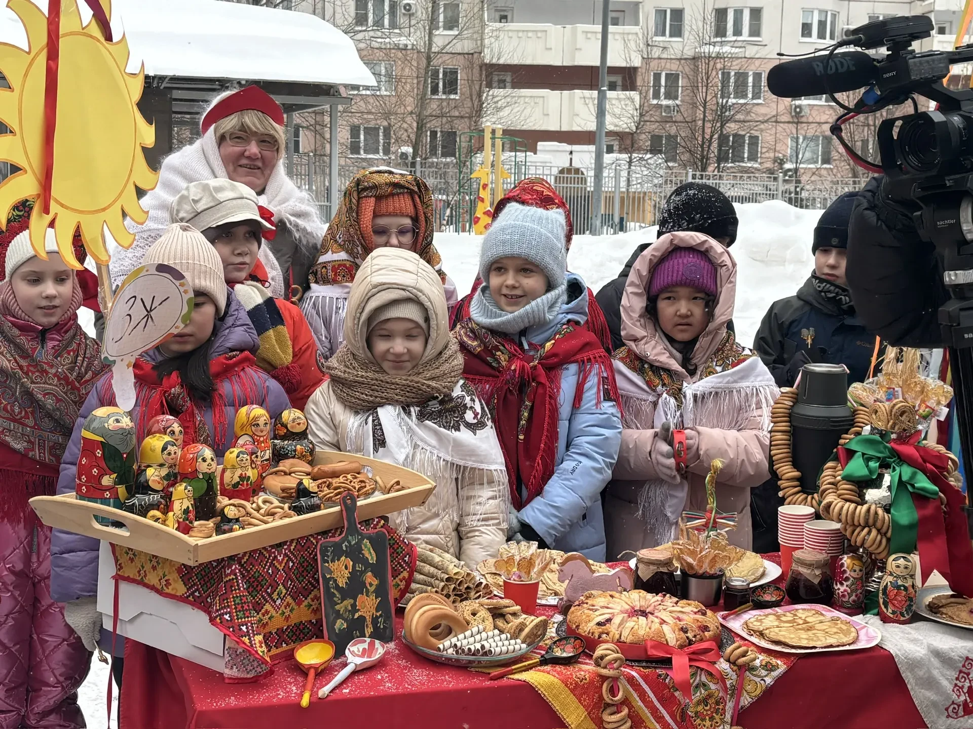 Неделя народных промыслов завершилась широкой Масленицей в СОШ №19  Завершающим аккордом насыщенной 